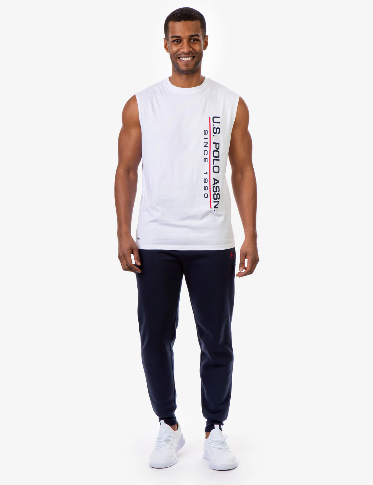 VERTICAL WORDMARK MUSCLE TANK - Image 8