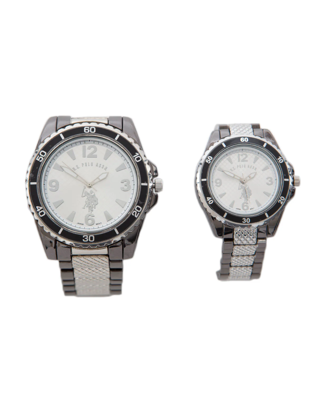 HIS AND HERS GUNMETAL WATCH SET - Image 4