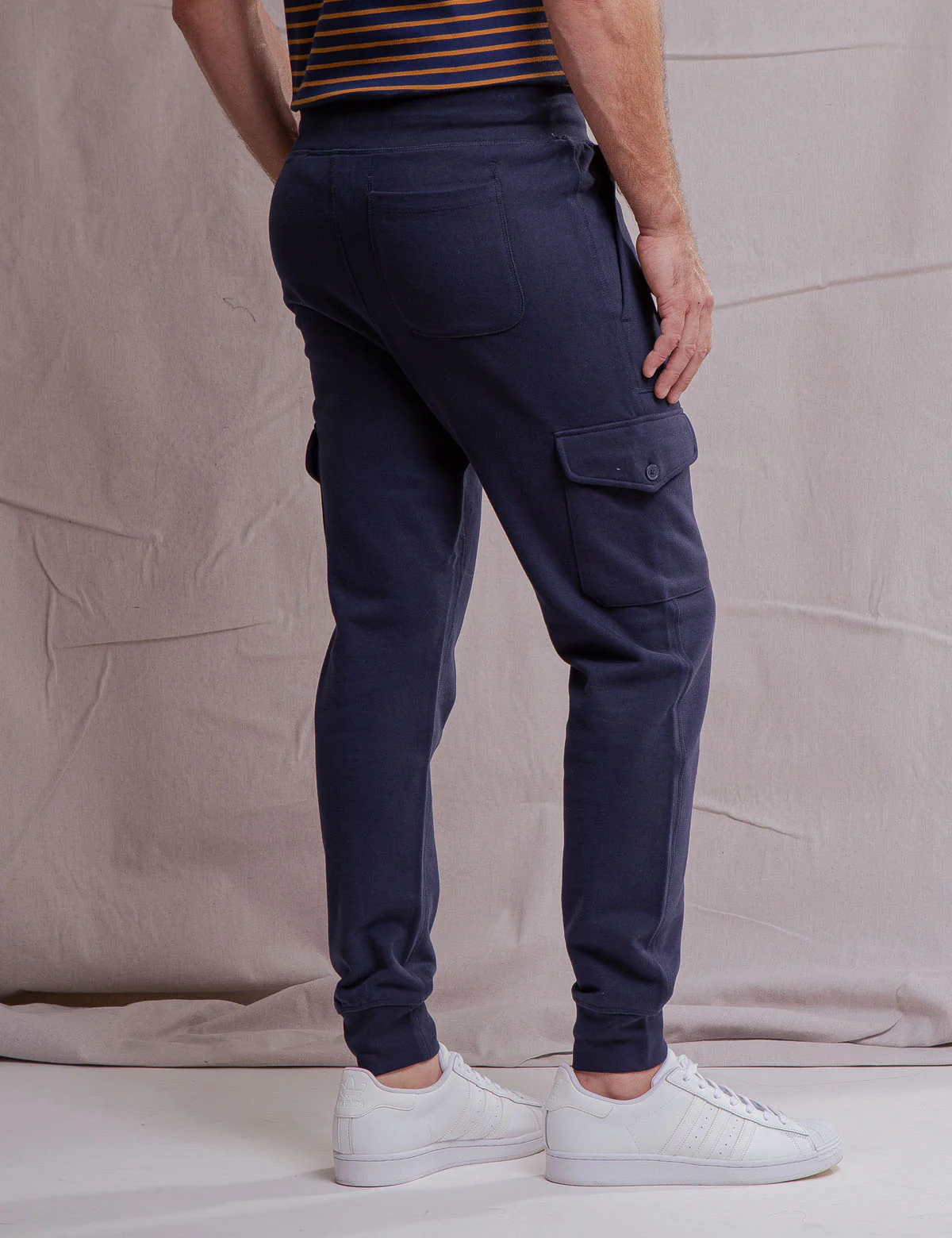 WHITE LABEL FRENCH TERRY CARGO JOGGERS - Image 4