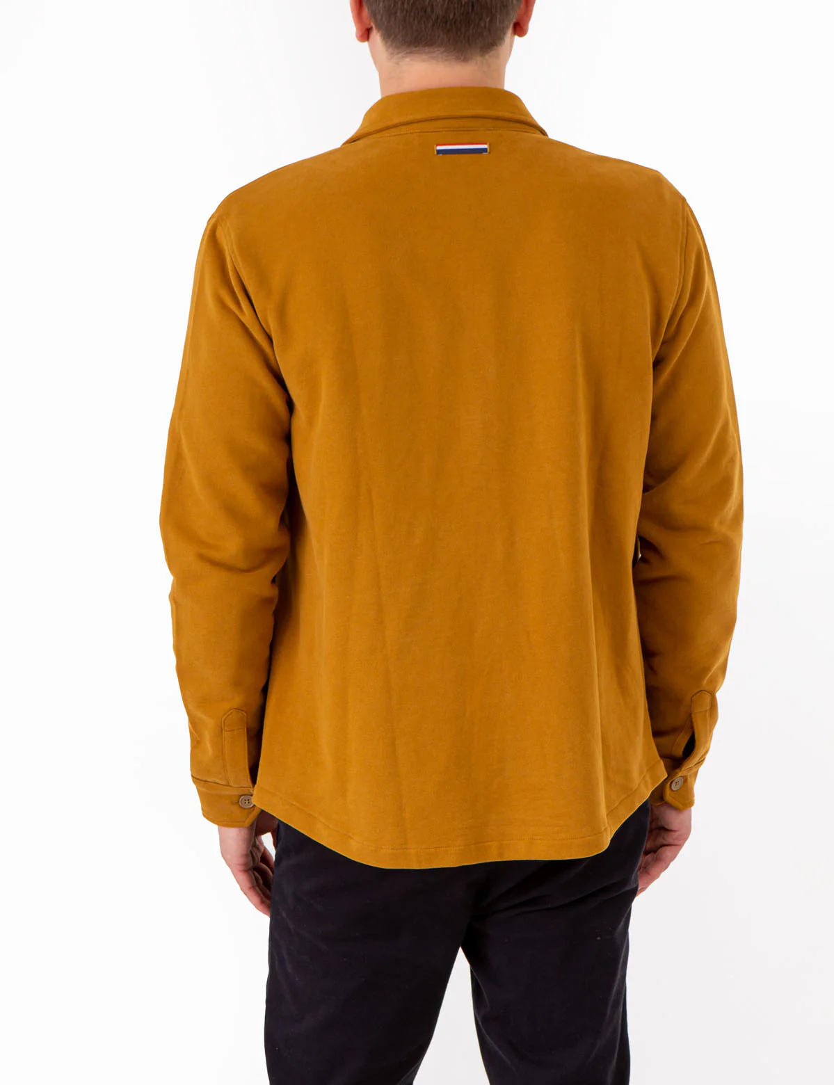 WHITE LABEL FRENCH TERRY SHACKET - Image 5