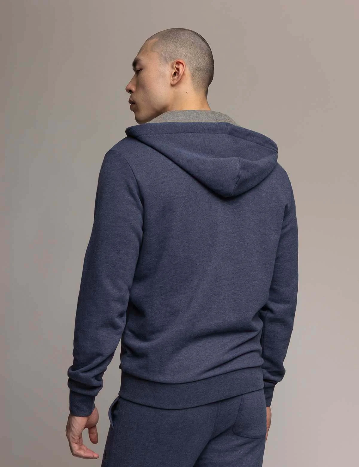 WHITE LABEL FULL ZIP FRENCH TERRY HOODIE - Image 11