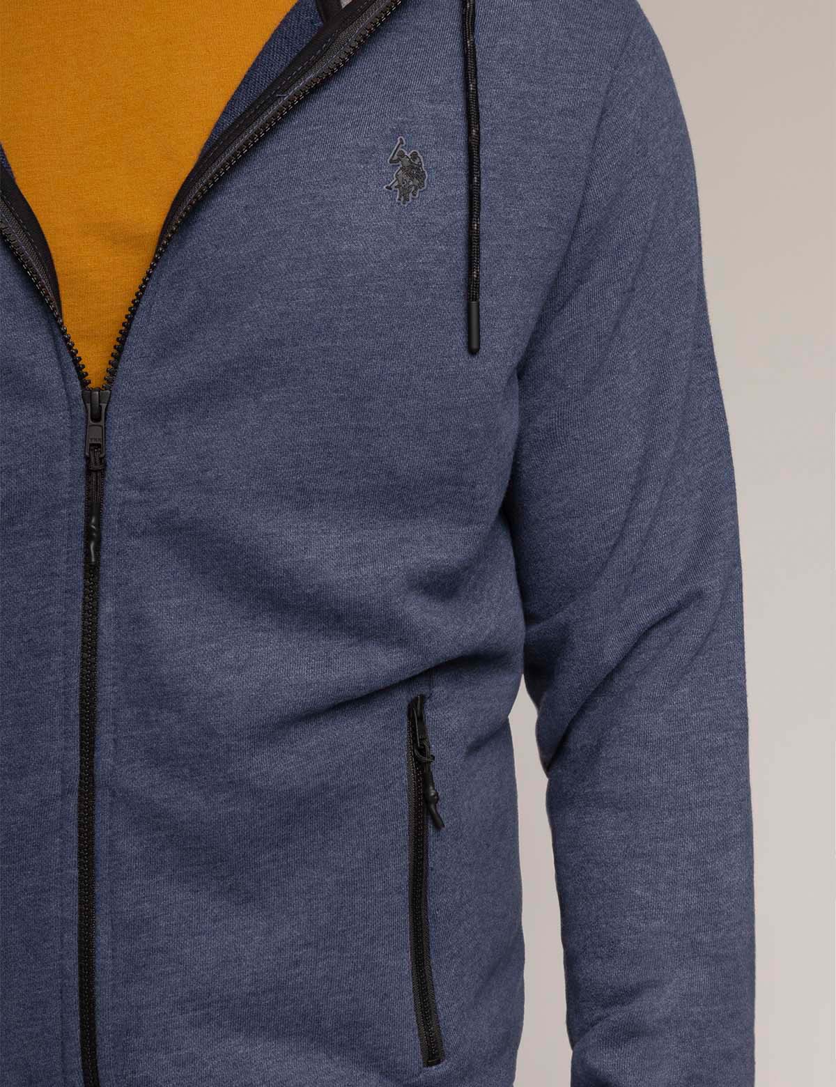 WHITE LABEL FULL ZIP FRENCH TERRY HOODIE - Image 13