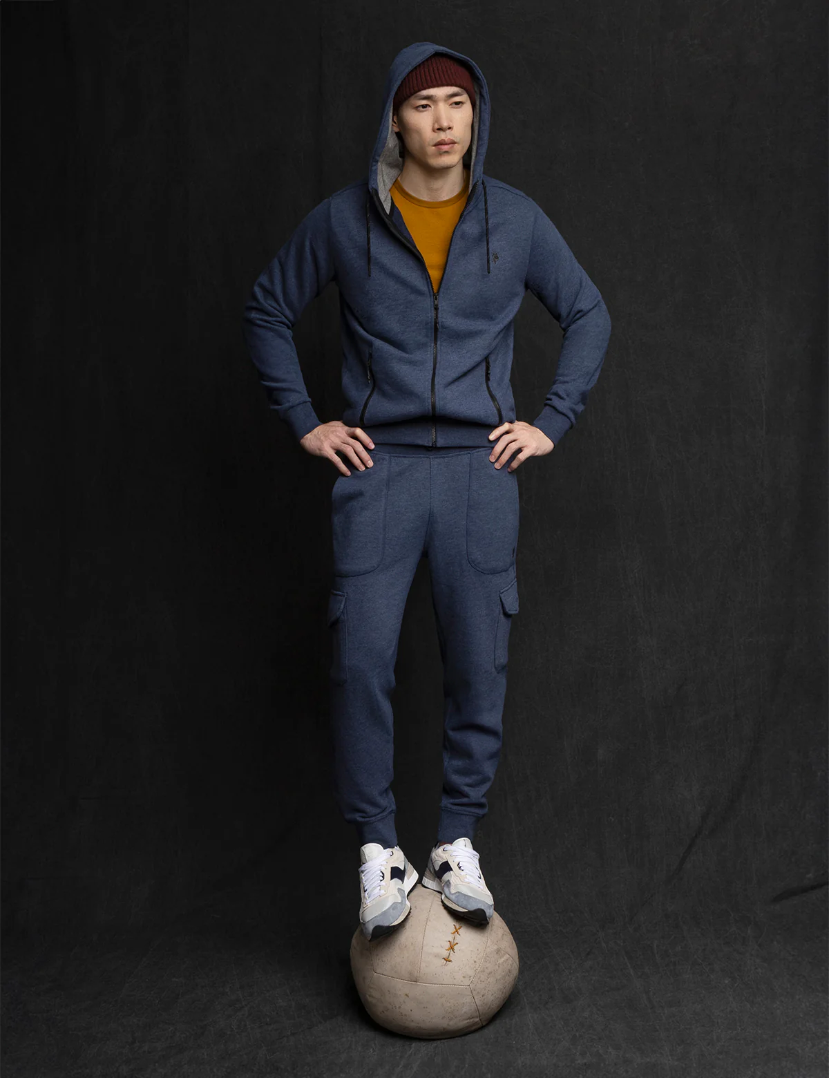 WHITE LABEL FULL ZIP FRENCH TERRY HOODIE - Image 14