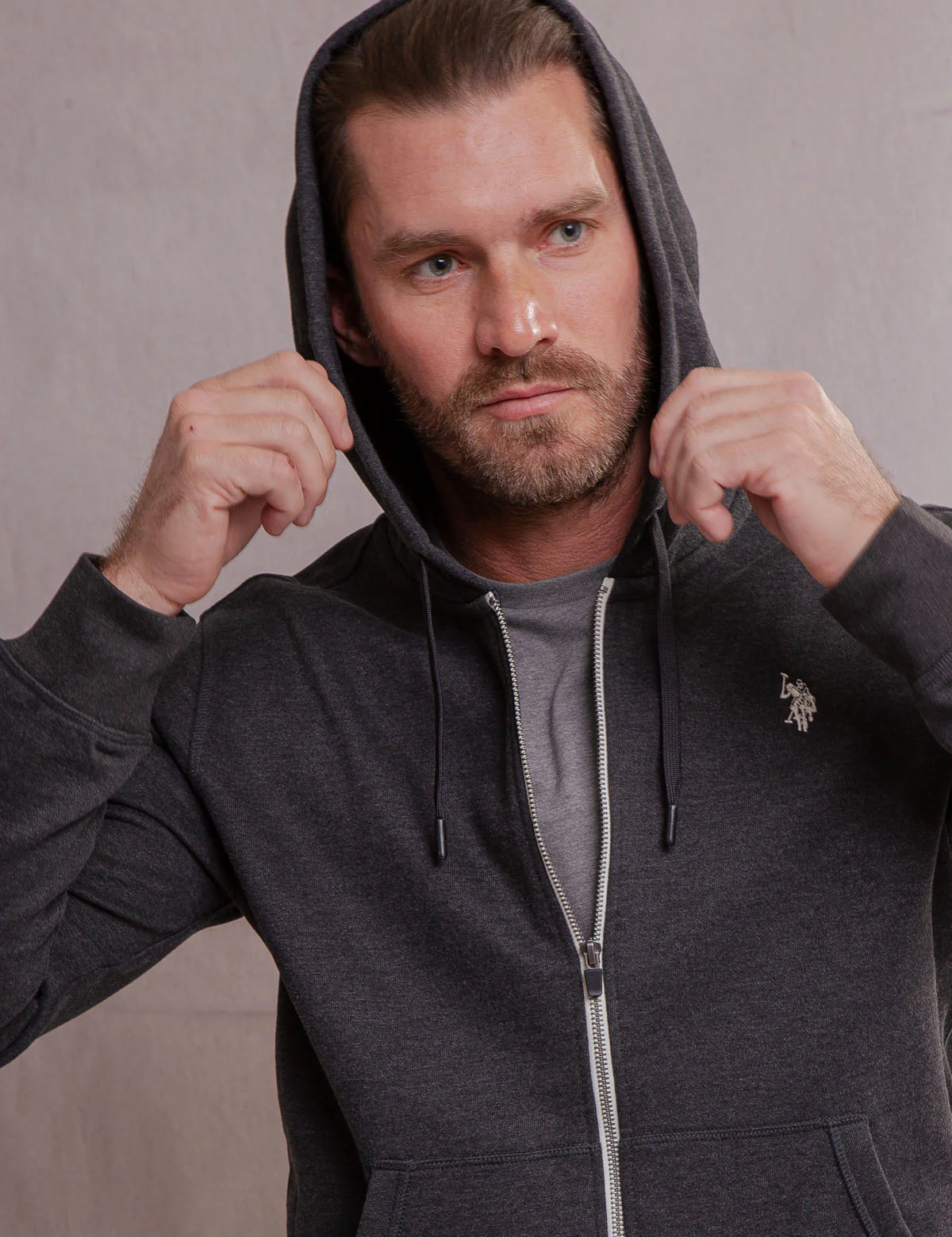 WHITE LABEL FULL ZIP HOODIE - Image 2