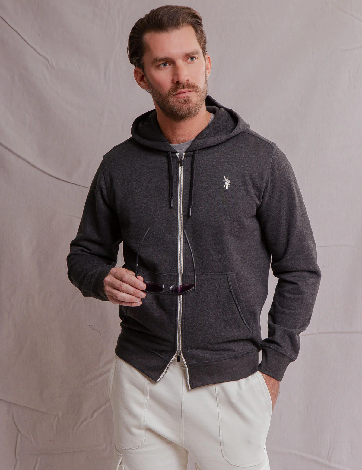 WHITE LABEL FULL ZIP HOODIE - Image 7