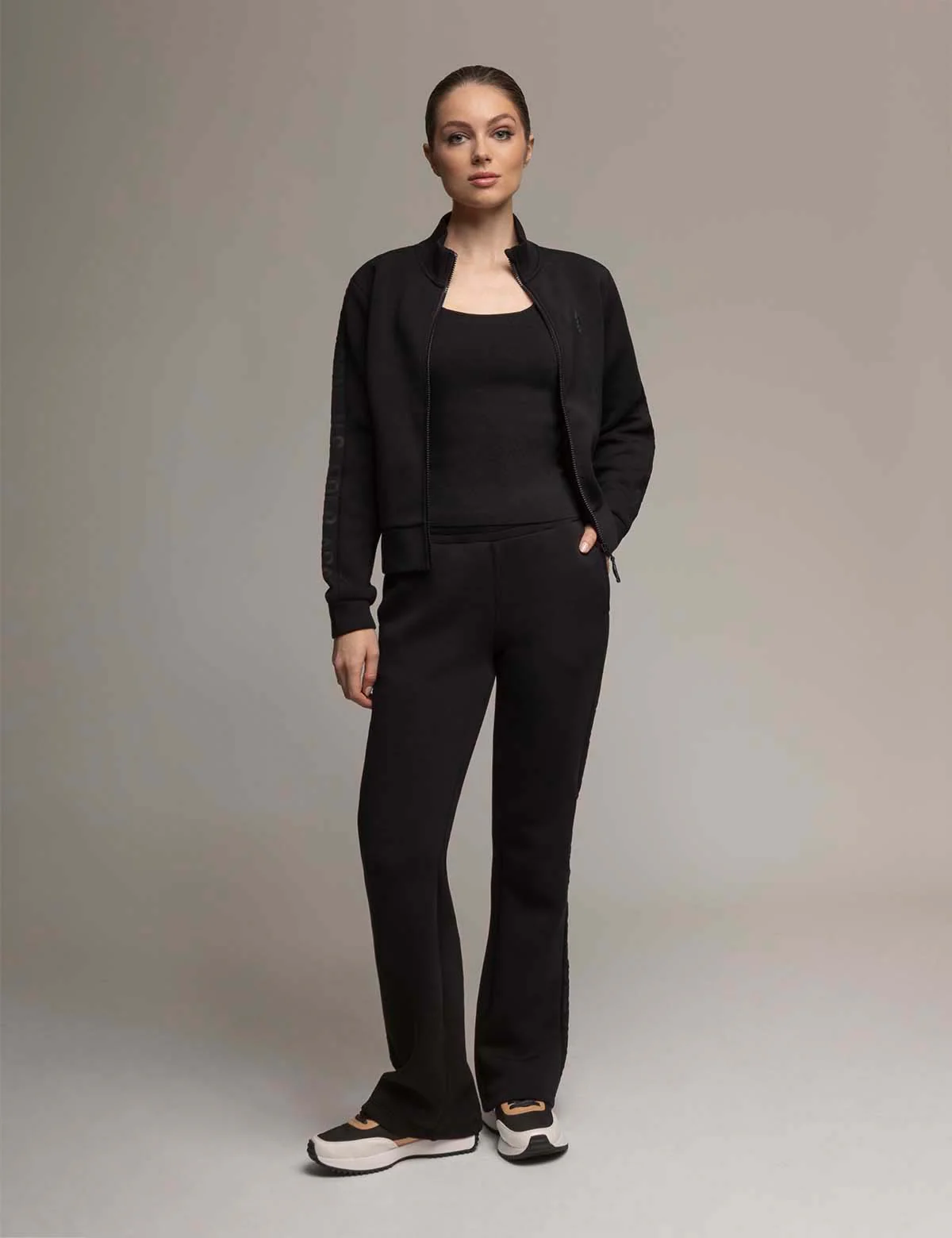 WHITE LABEL MOCK NECK FULL ZIP SCUBA TRACK JACKET - Image 10
