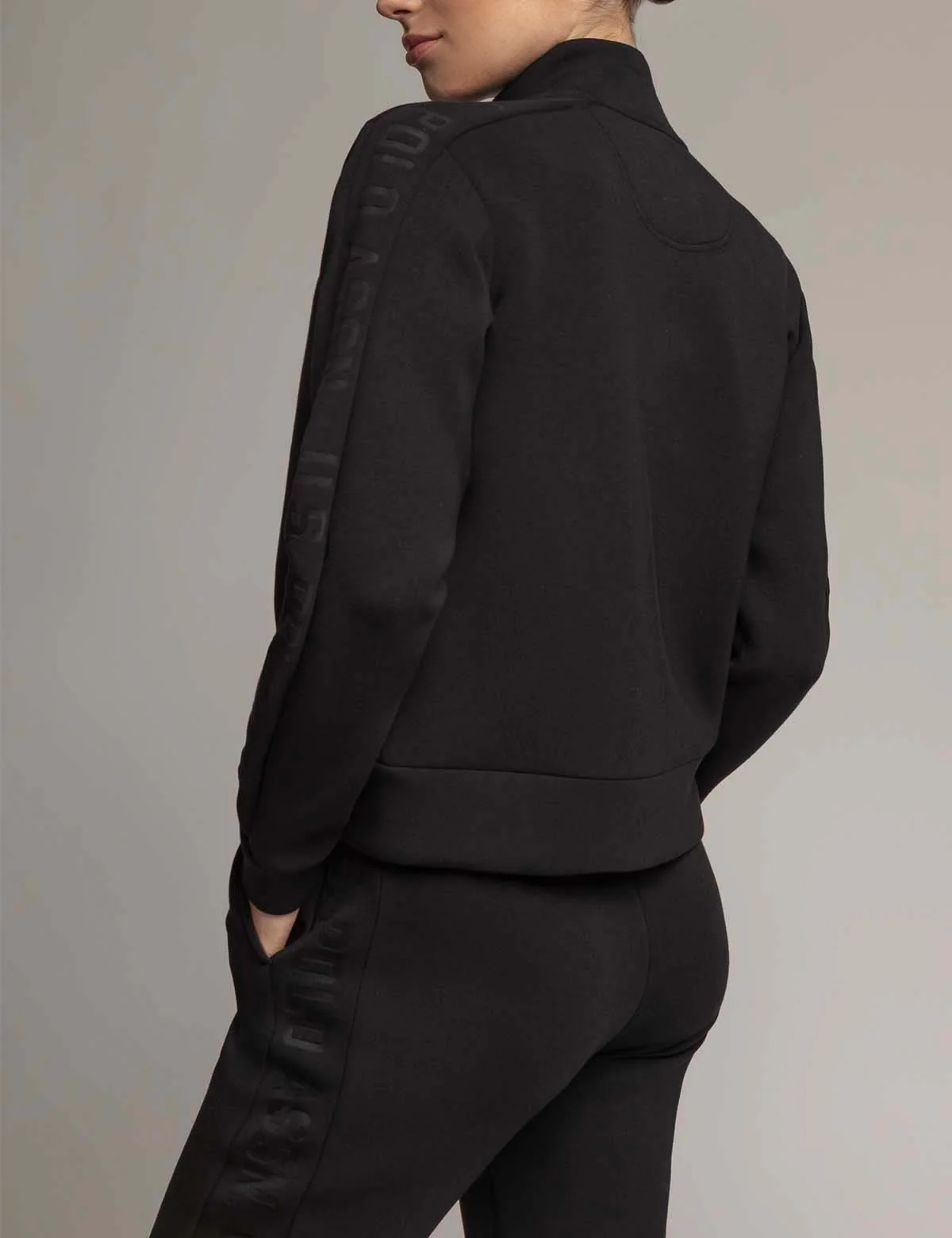 WHITE LABEL MOCK NECK FULL ZIP SCUBA TRACK JACKET - Image 13