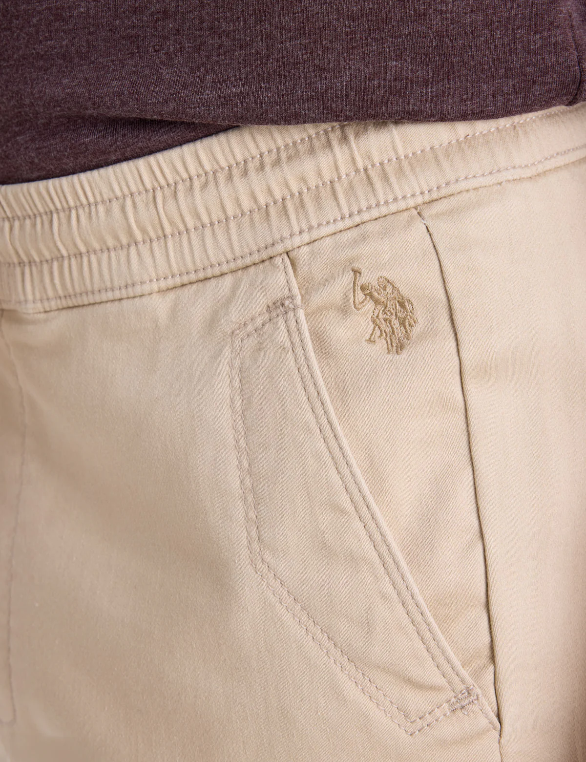 WHITE LABEL SATEEN COMFORT WAIST CHINO - Image 3