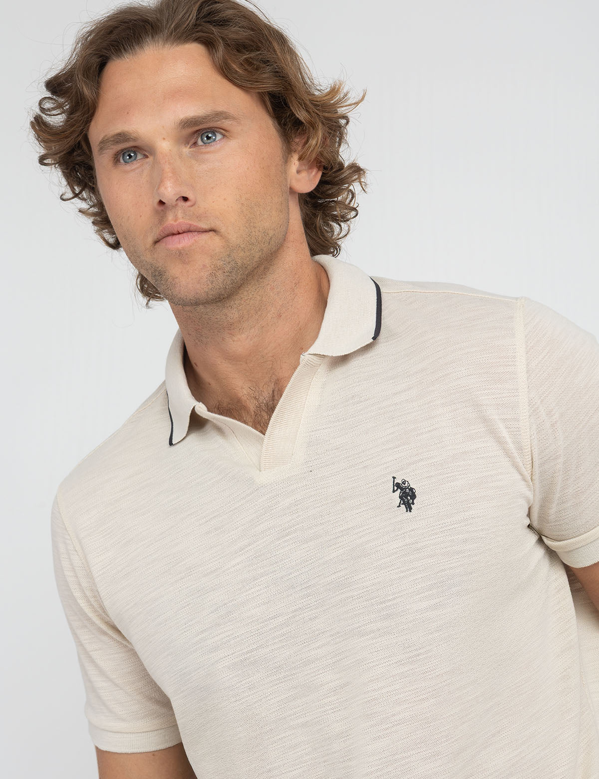 WHITE LABEL SLUB PIQUE POLO SHIRT - Image 4
