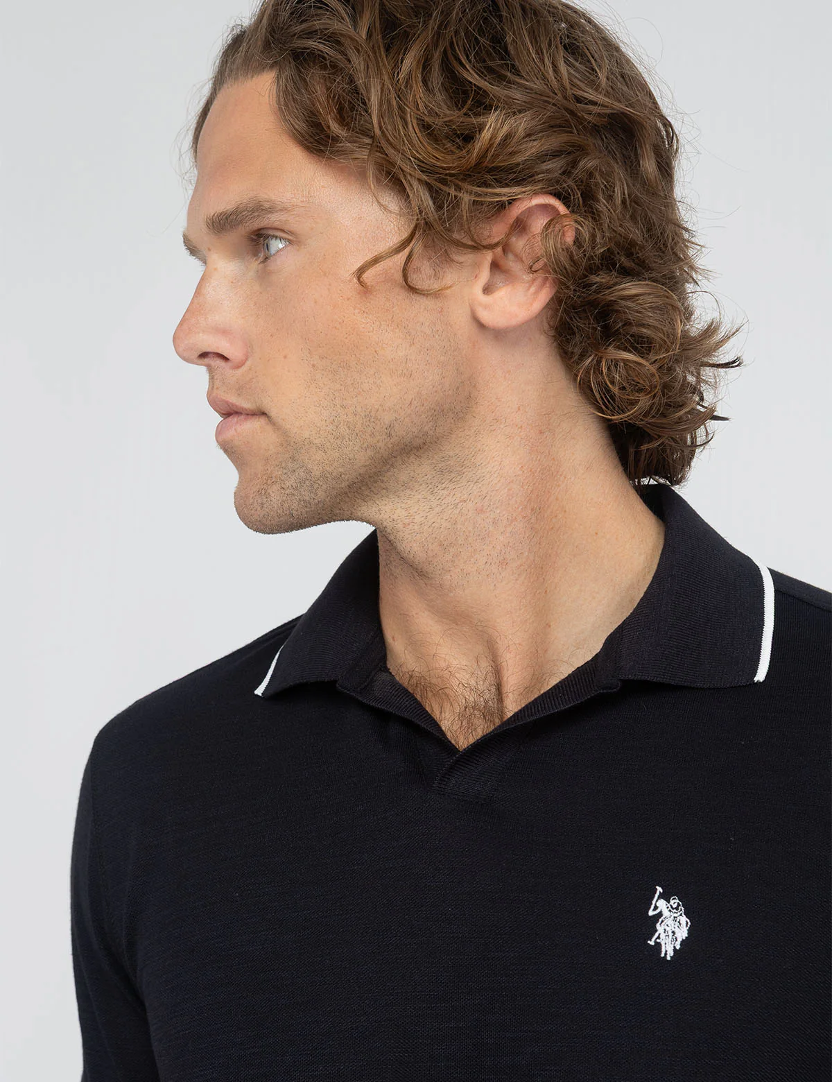 WHITE LABEL SLUB PIQUE POLO SHIRT - Image 7