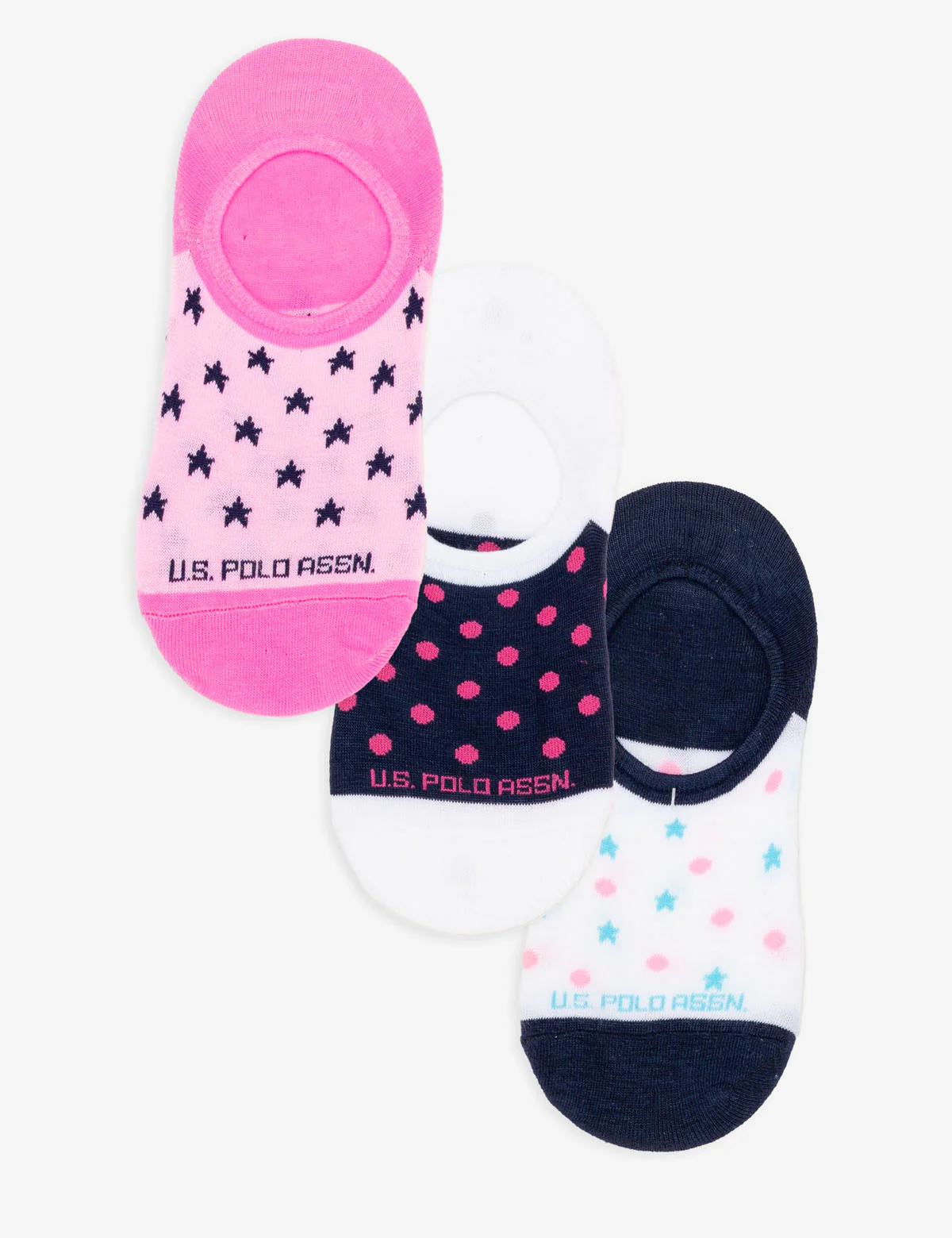 WOMENS 3PK STAR PRINT ASSORTED LINERS