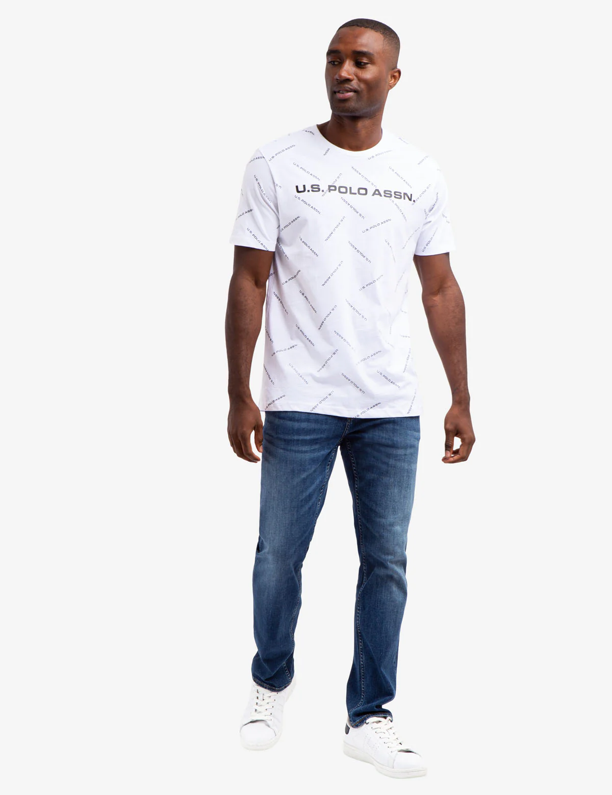 WORDMARK ALL OVER PRINT JERSEY T-SHIRT - Image 3