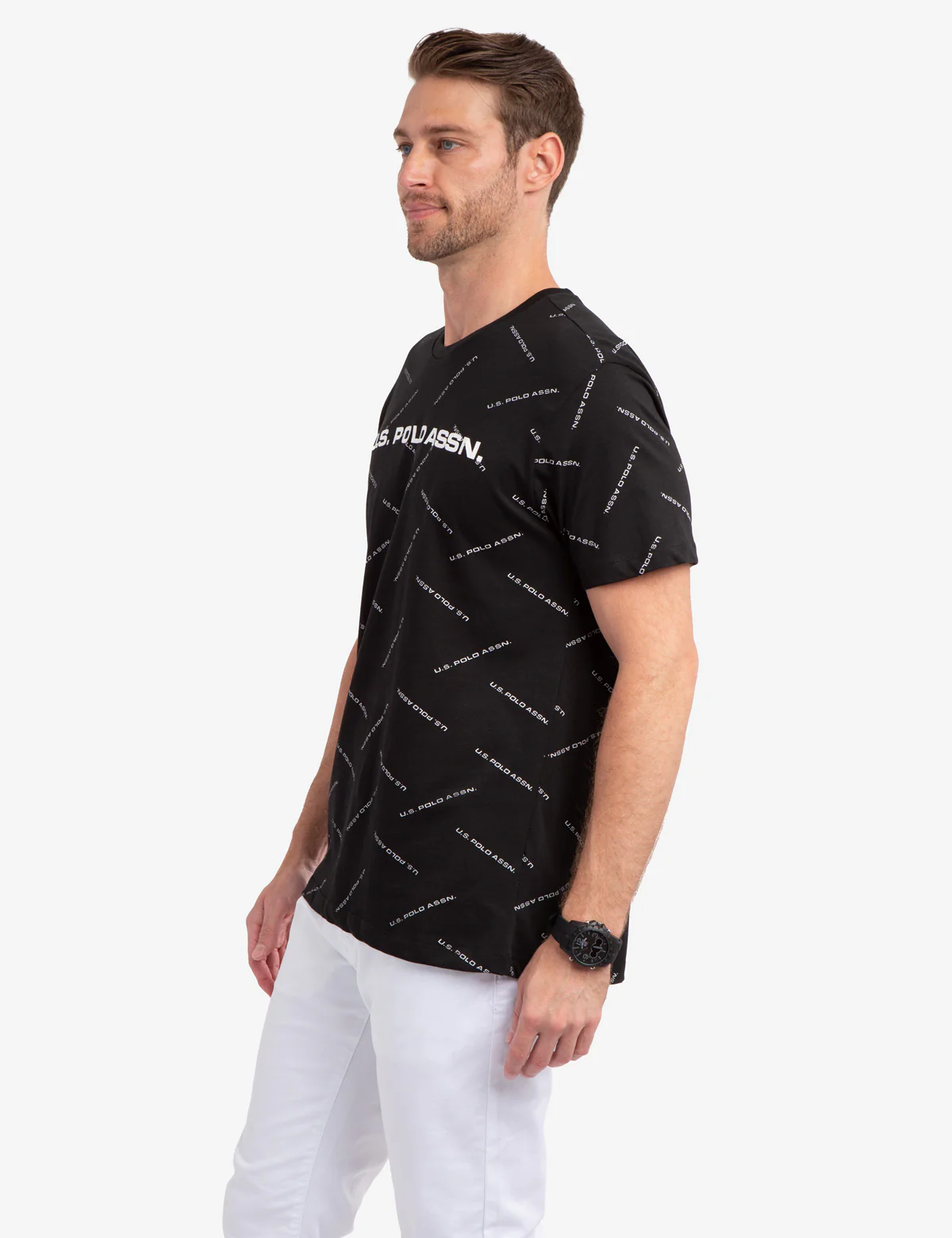 WORDMARK ALL OVER PRINT JERSEY T-SHIRT - Image 8
