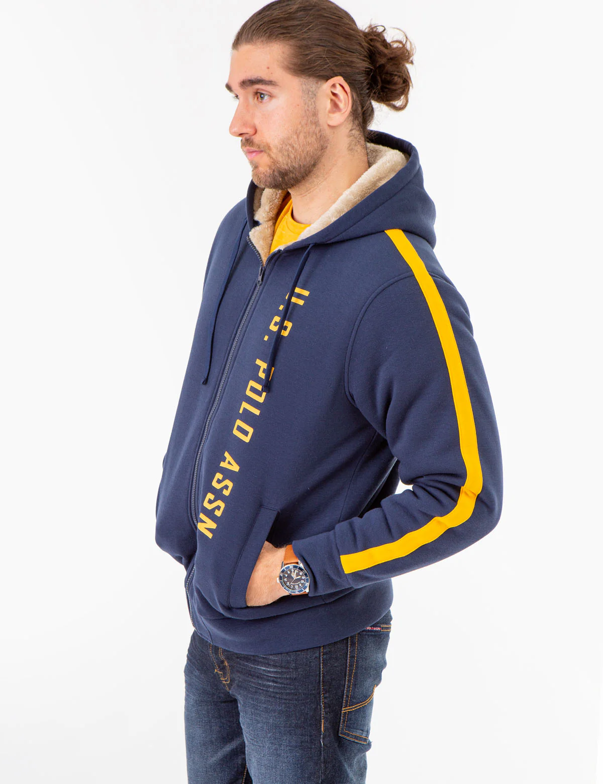 WORDMARK SHERPA HOODIE - Image 11