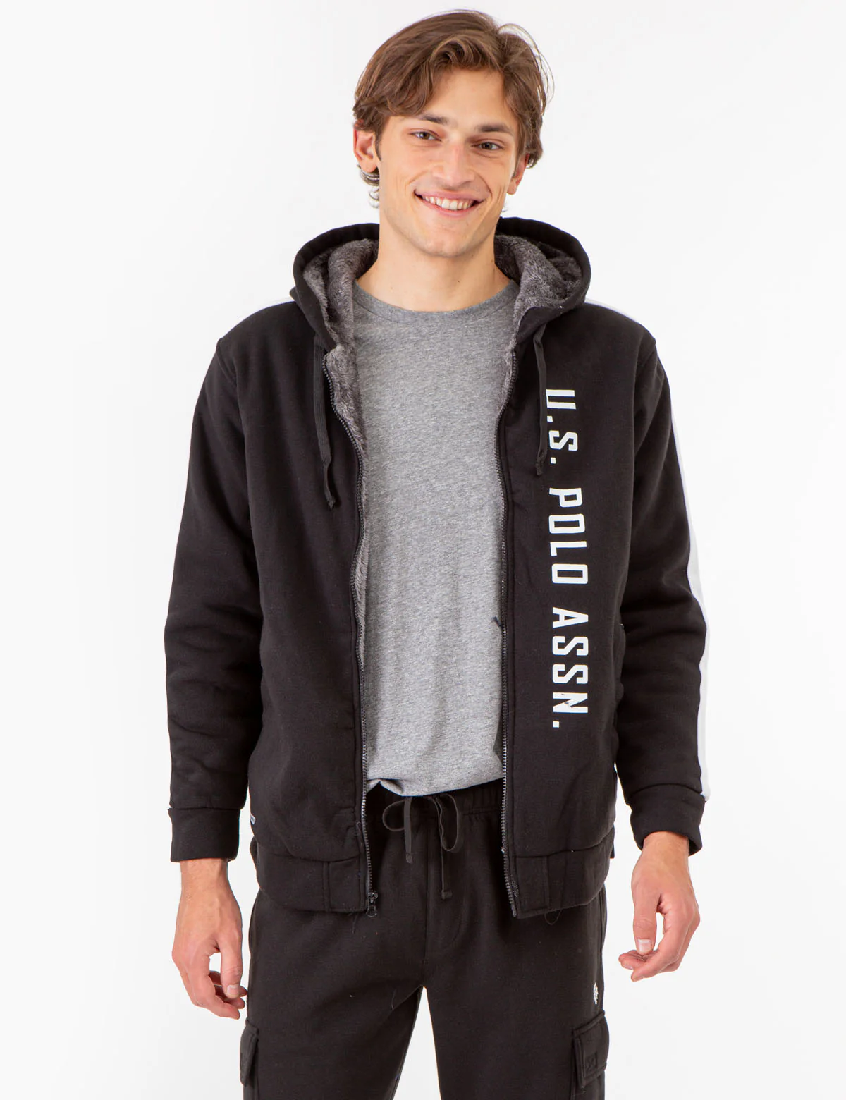 WORDMARK SHERPA HOODIE - Image 5