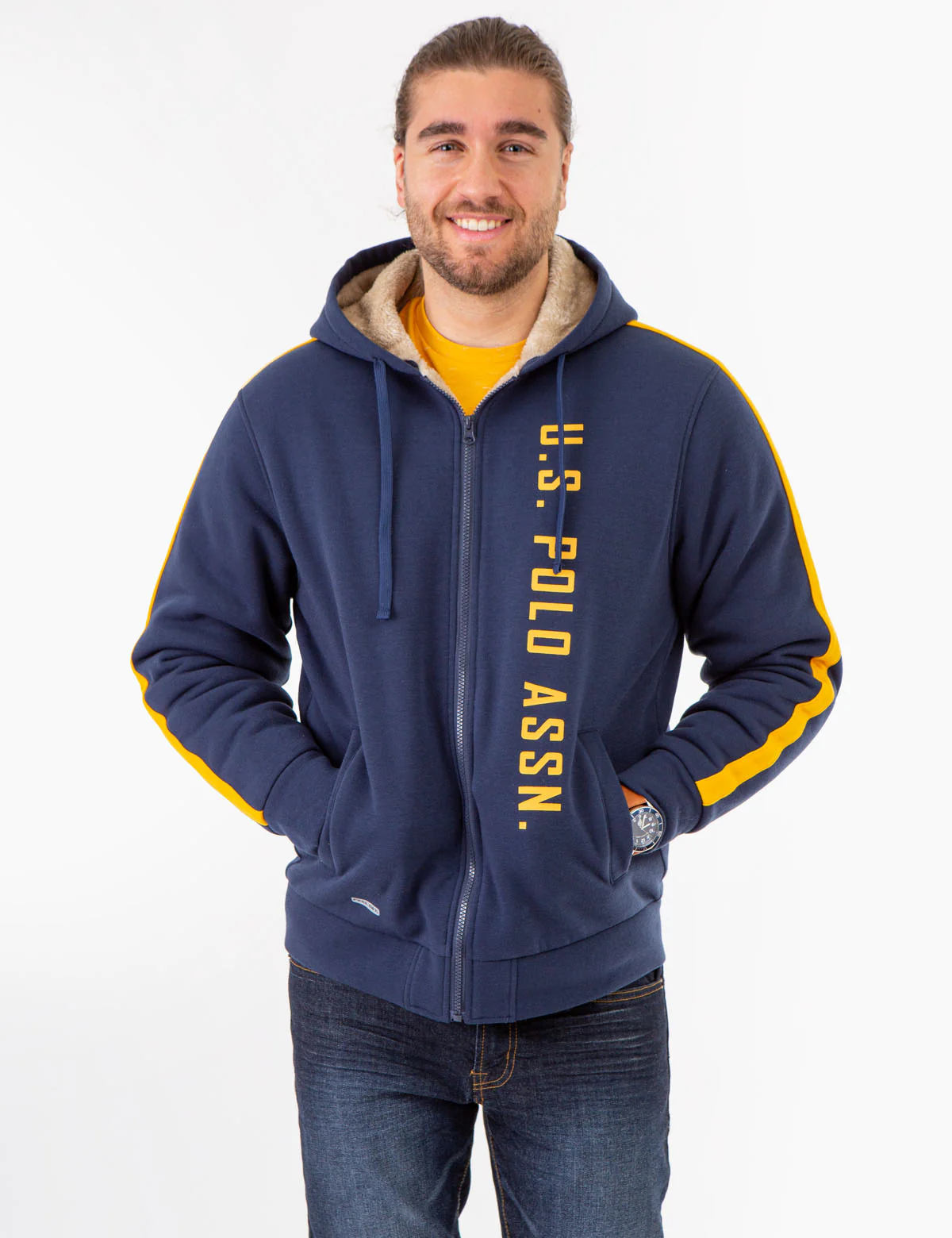 WORDMARK SHERPA HOODIE - Image 9