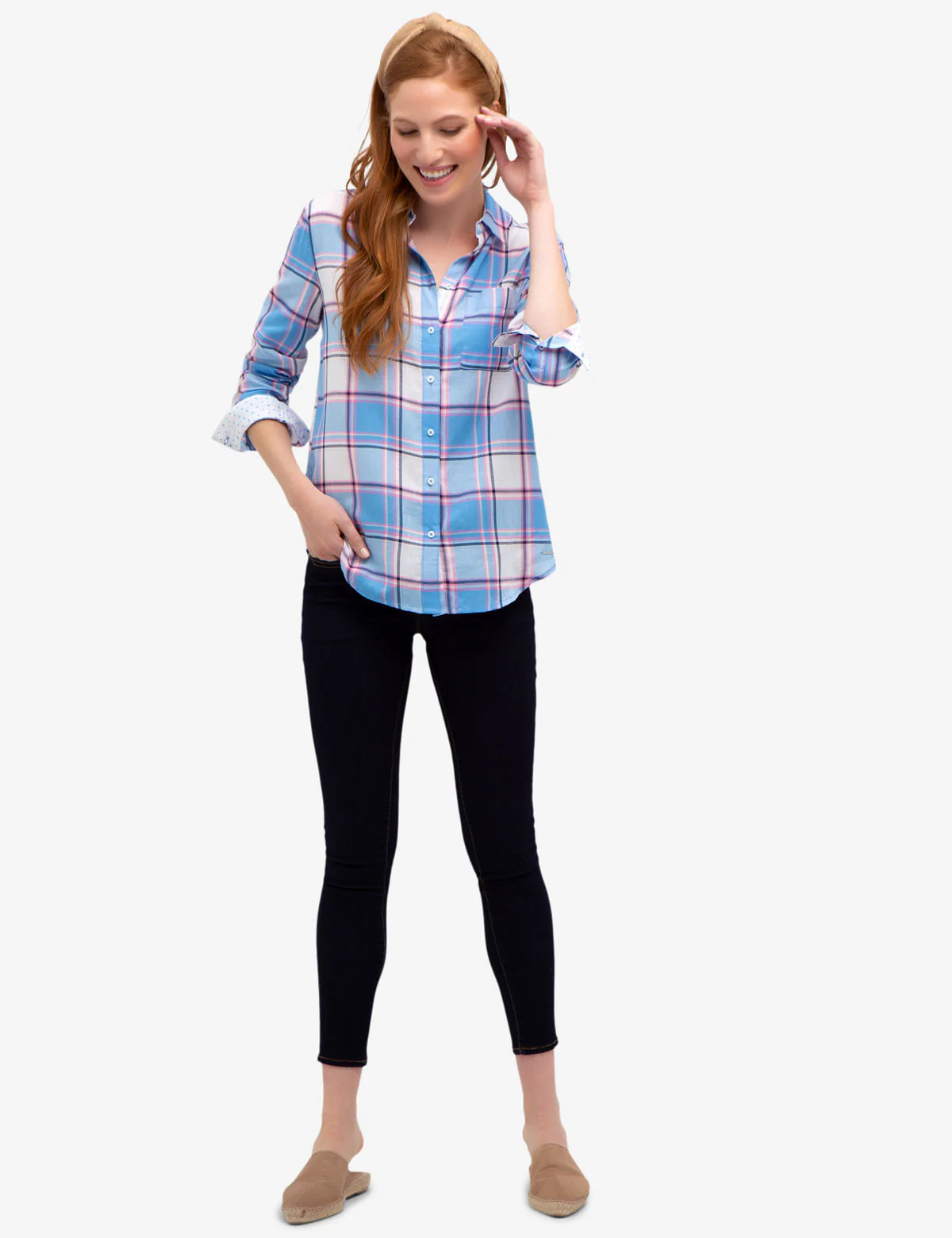 WOVEN PLAID SHIRT - Image 5