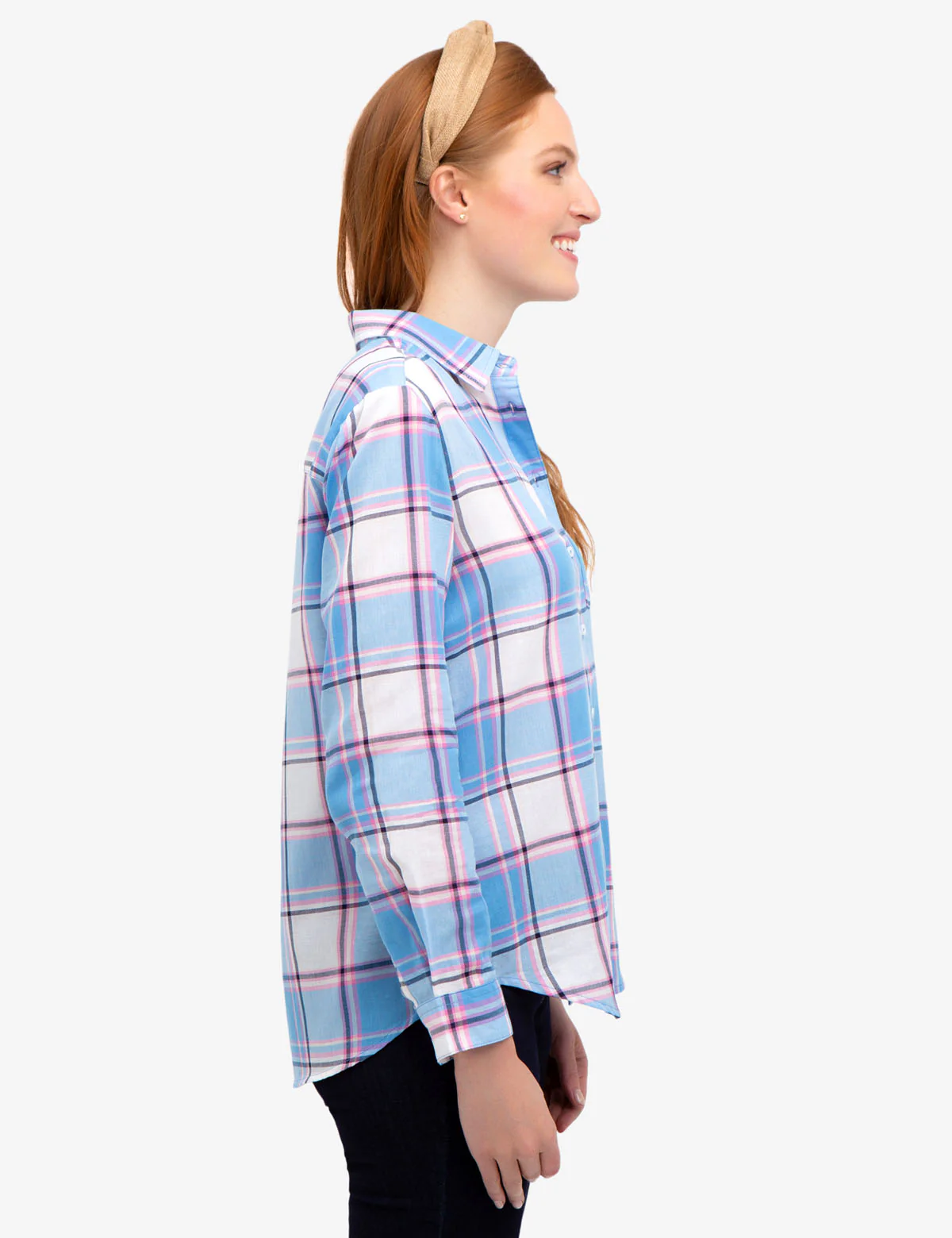 WOVEN PLAID SHIRT - Image 6