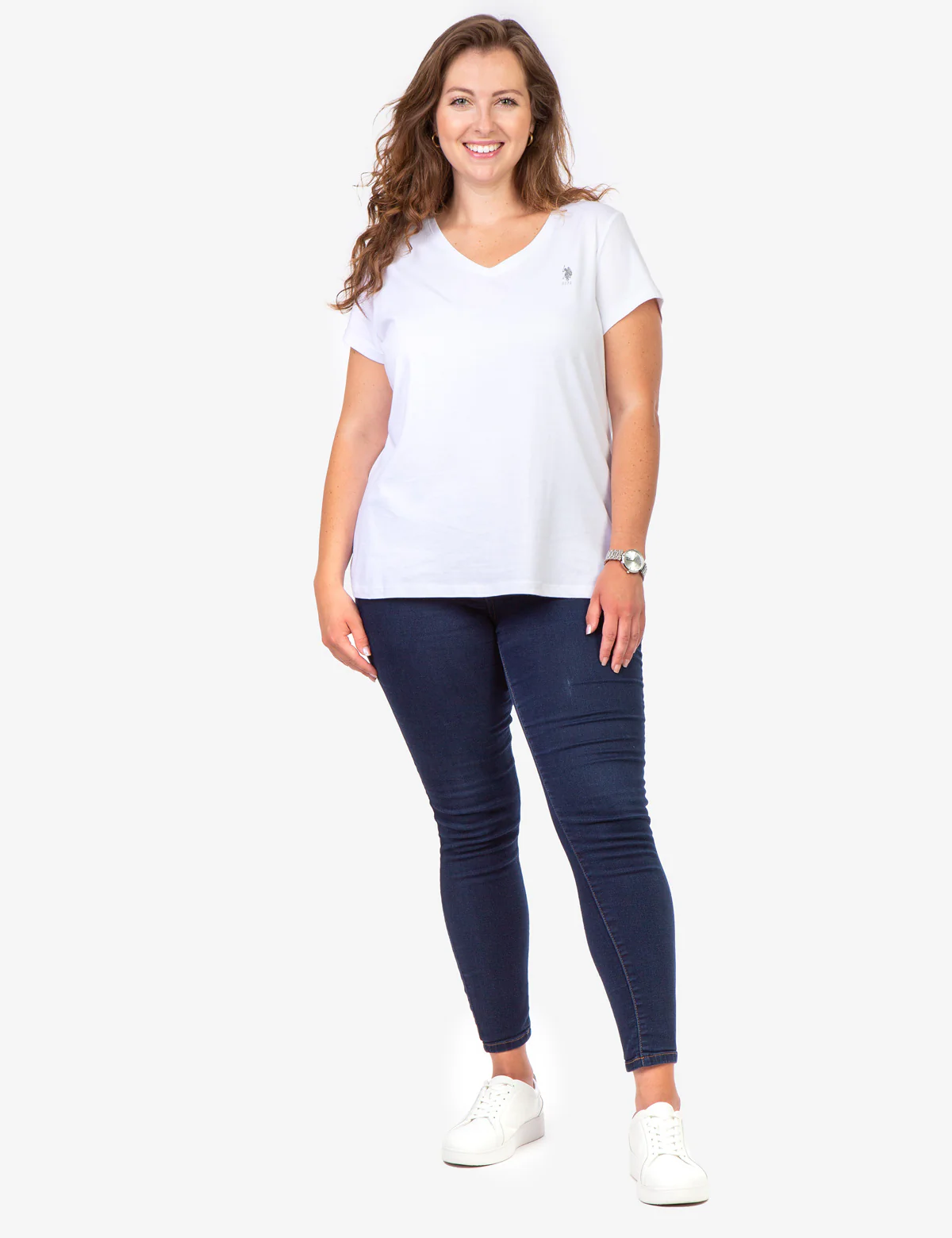 PLUS SIZE V-NECK T-SHIRT - Image 2