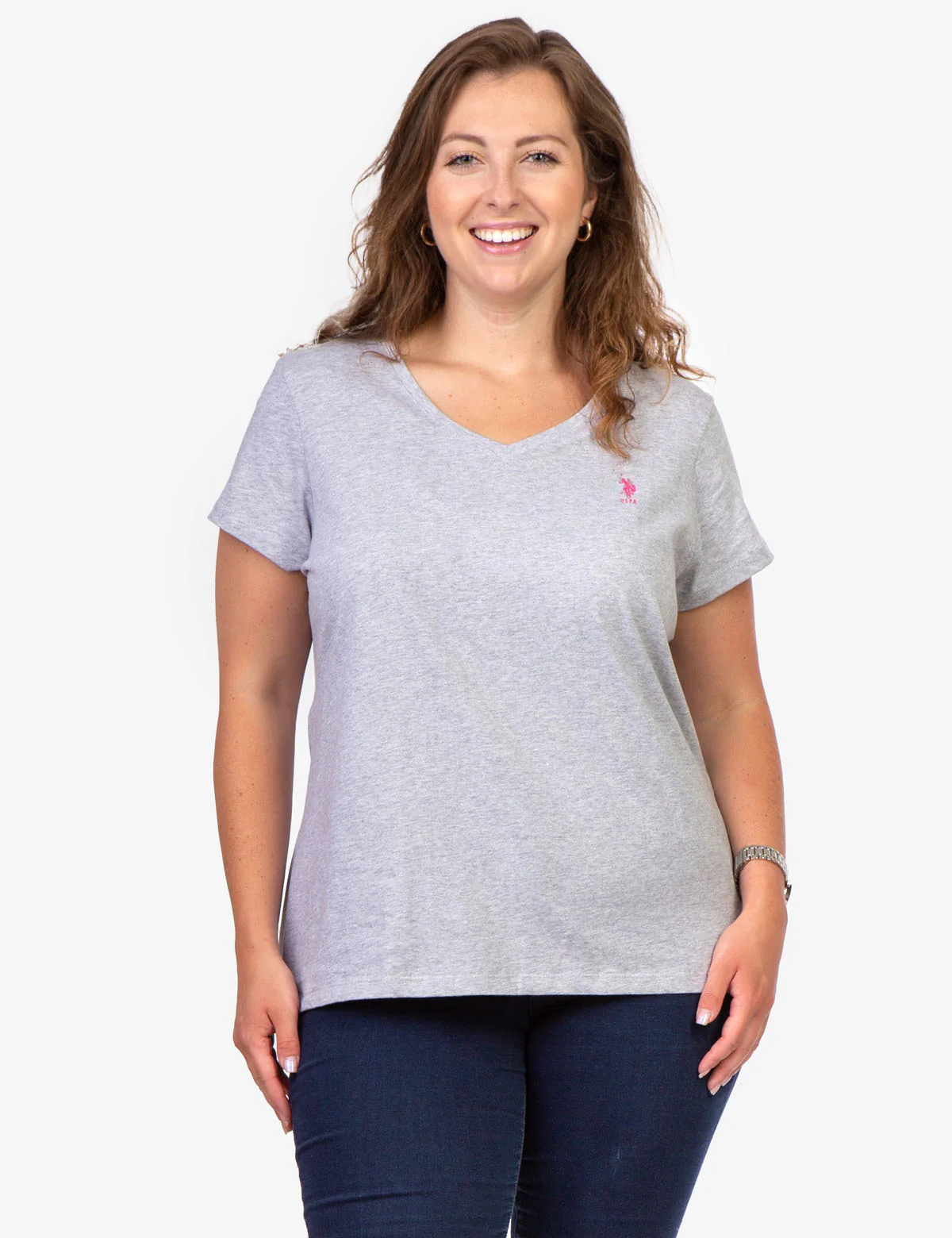 PLUS SIZE V-NECK T-SHIRT - Image 7