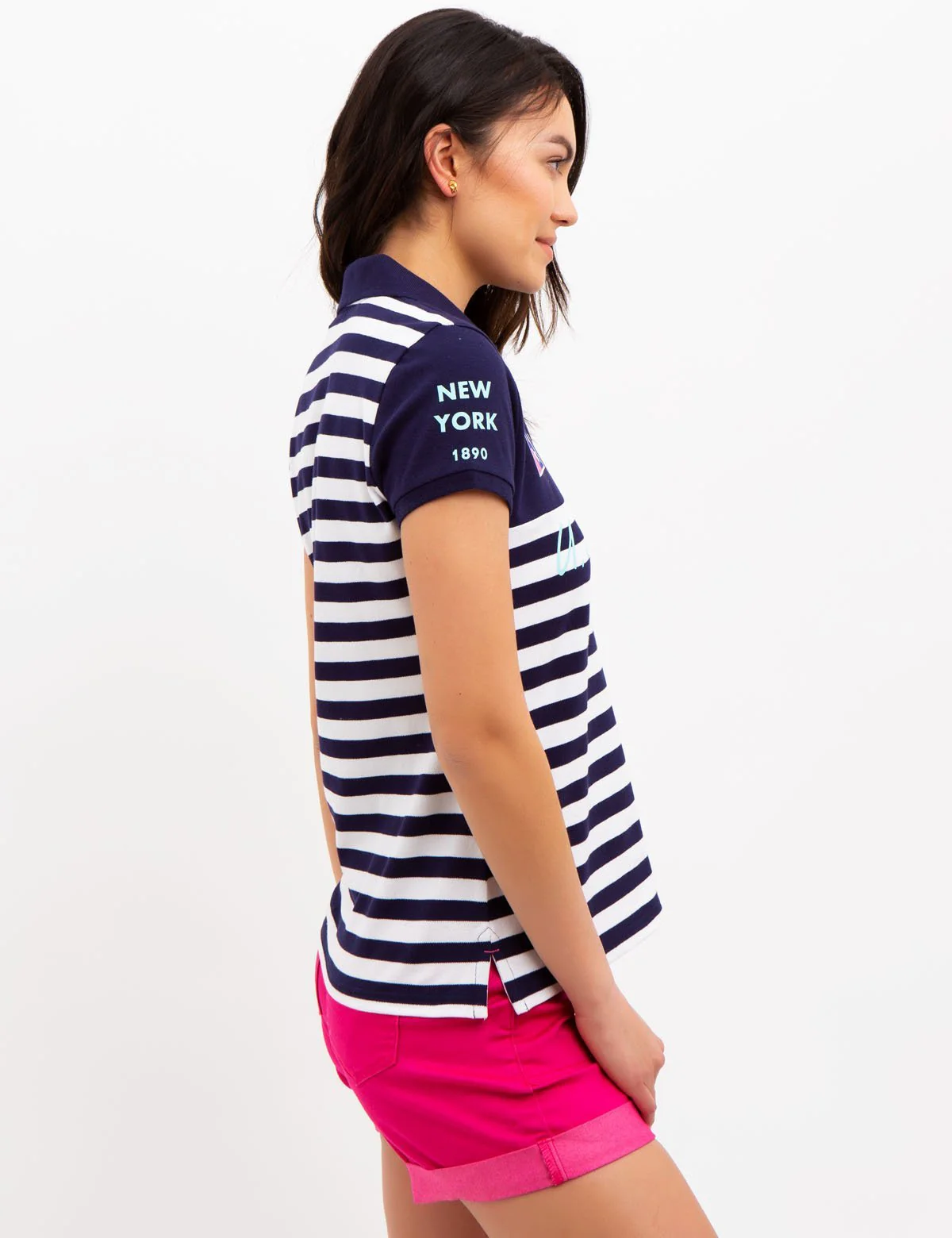 YACHT STRIPE POLO SHIRT - Image 2