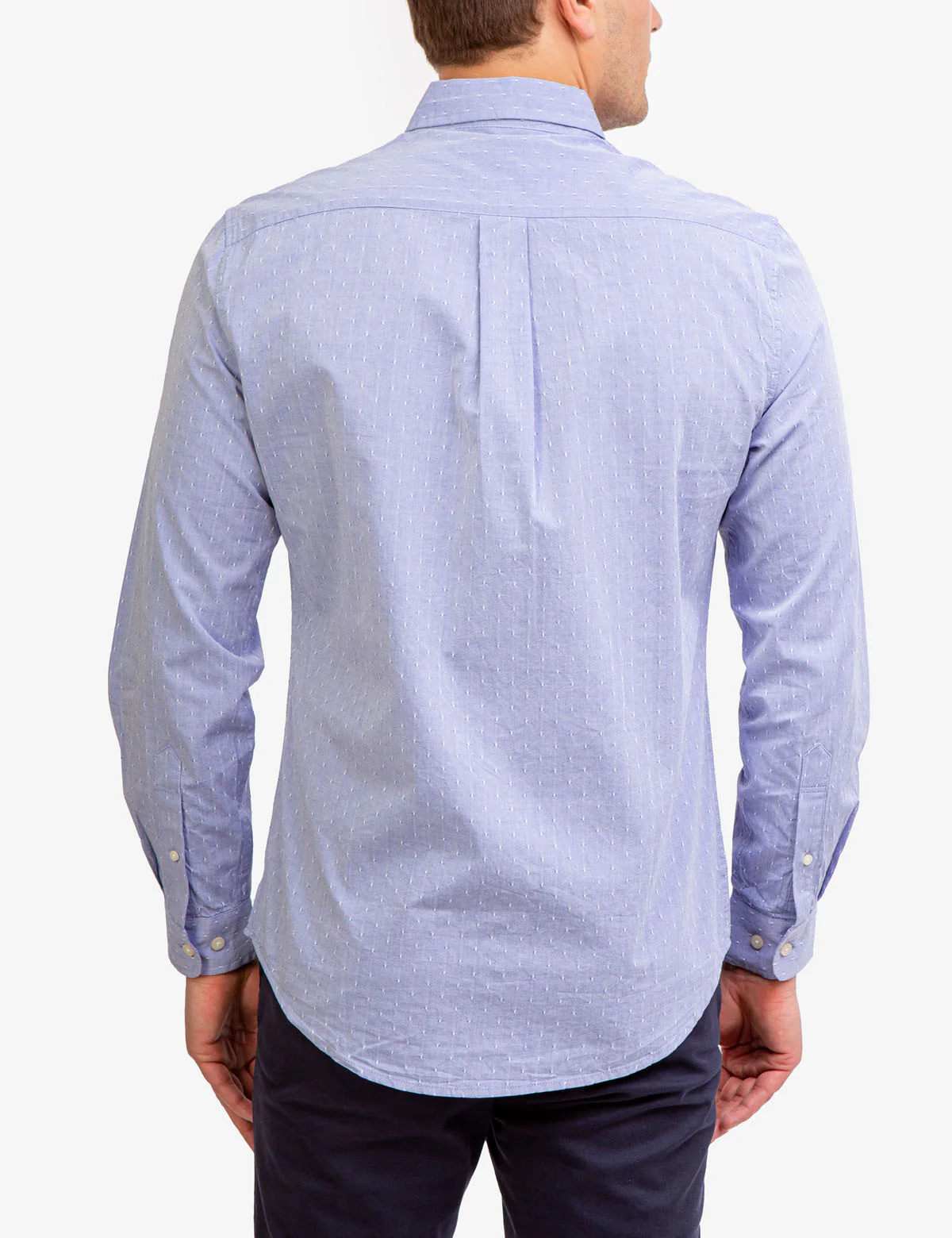 YARN DYE DOT DOBBY WOVEN SHIRT - Image 9