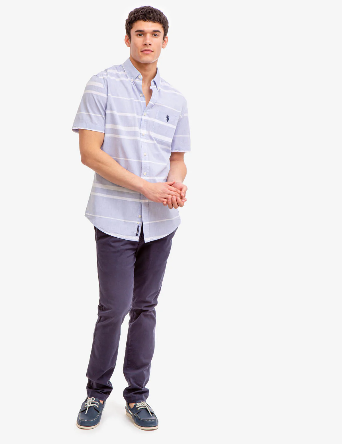 YARN DYE HORIZONTAL STRIPE SHIRT - Image 3