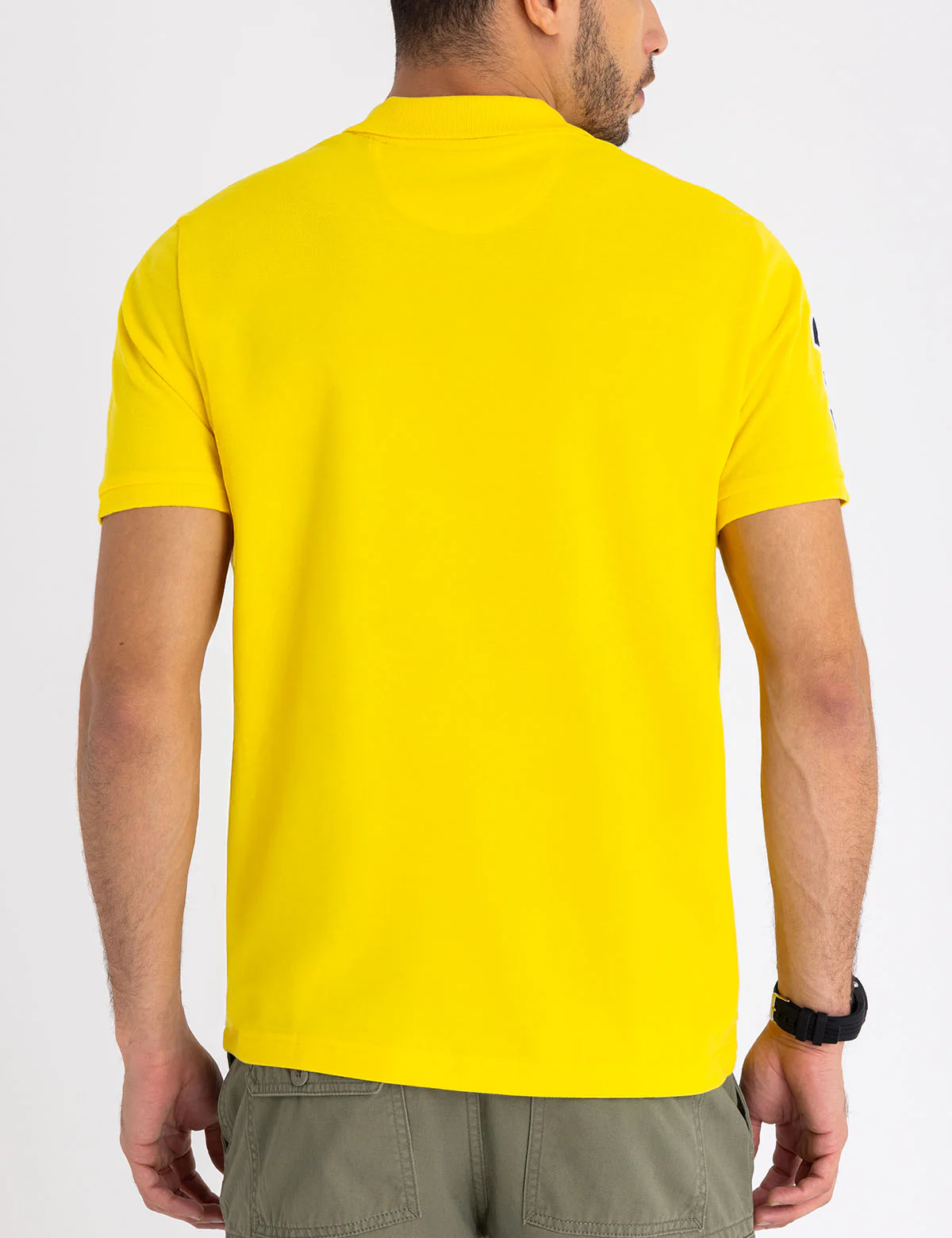 YARN DYE TRICOT TAPE PIQUE POLO SHIRT - Image 5
