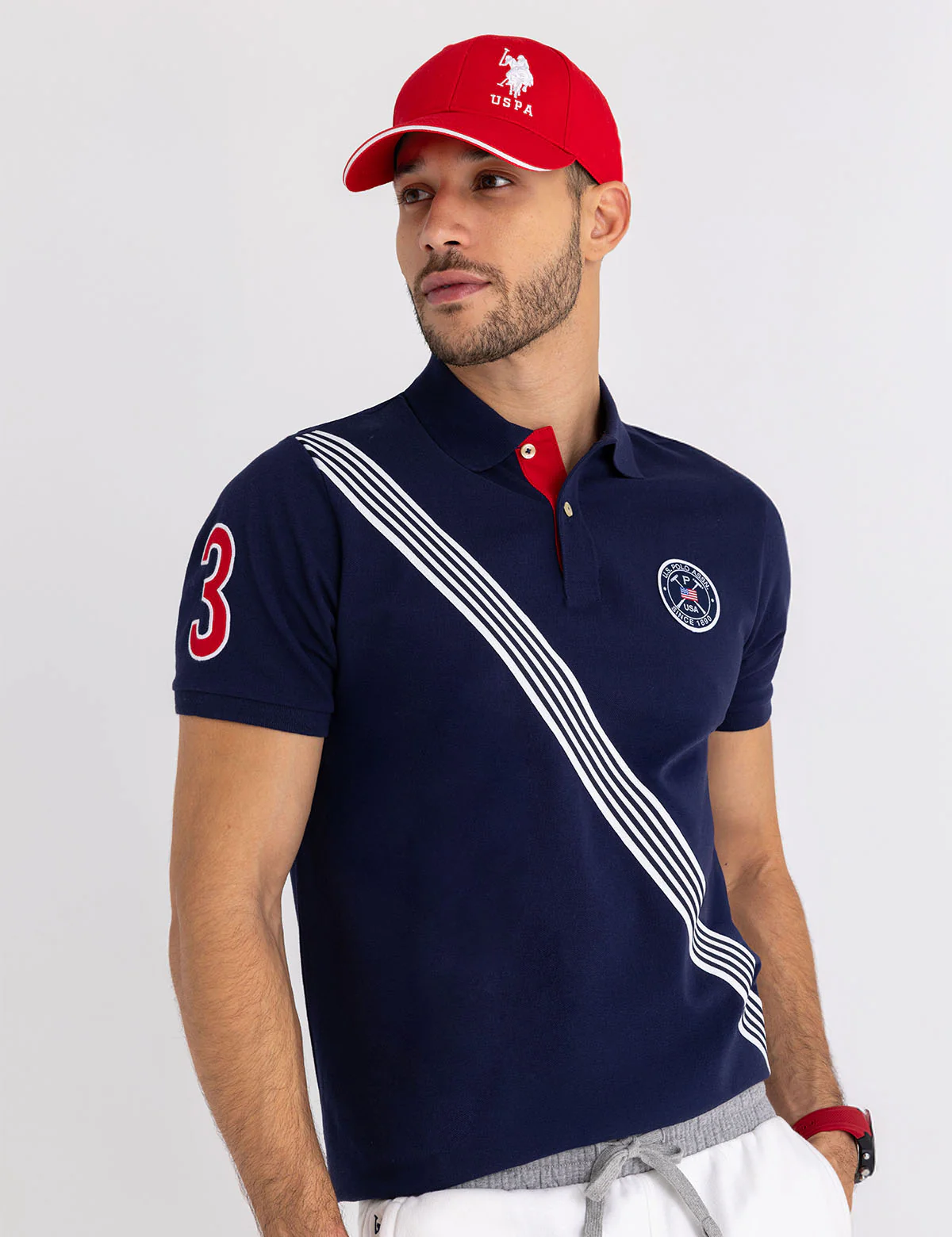 YARN DYE TRICOT TAPE PIQUE POLO SHIRT - Image 6