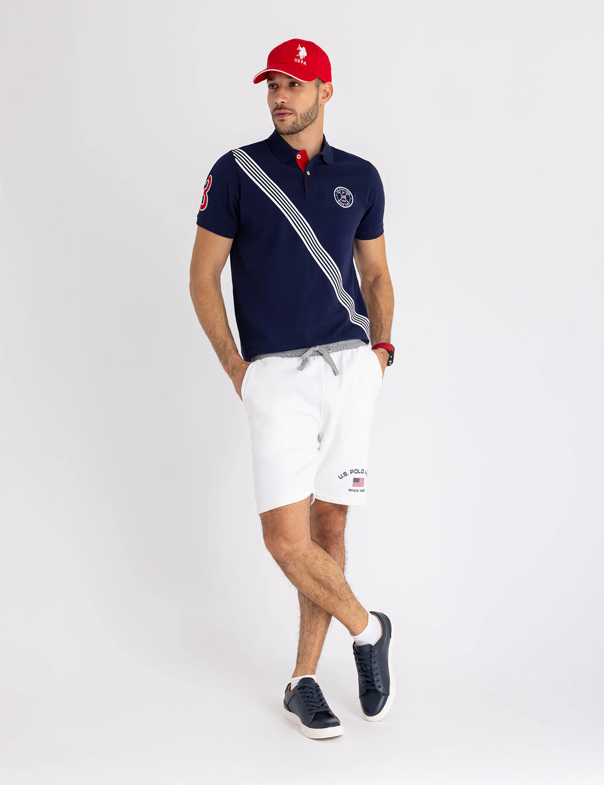 YARN DYE TRICOT TAPE PIQUE POLO SHIRT - Image 8