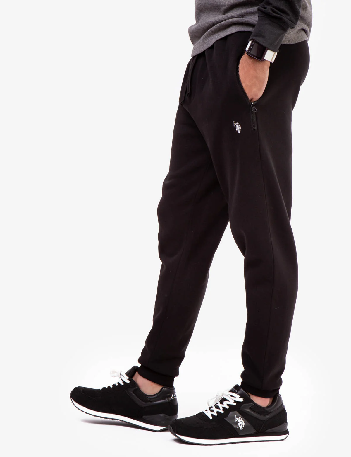 ZIP POCKET FLEECE JOGGER - Image 8