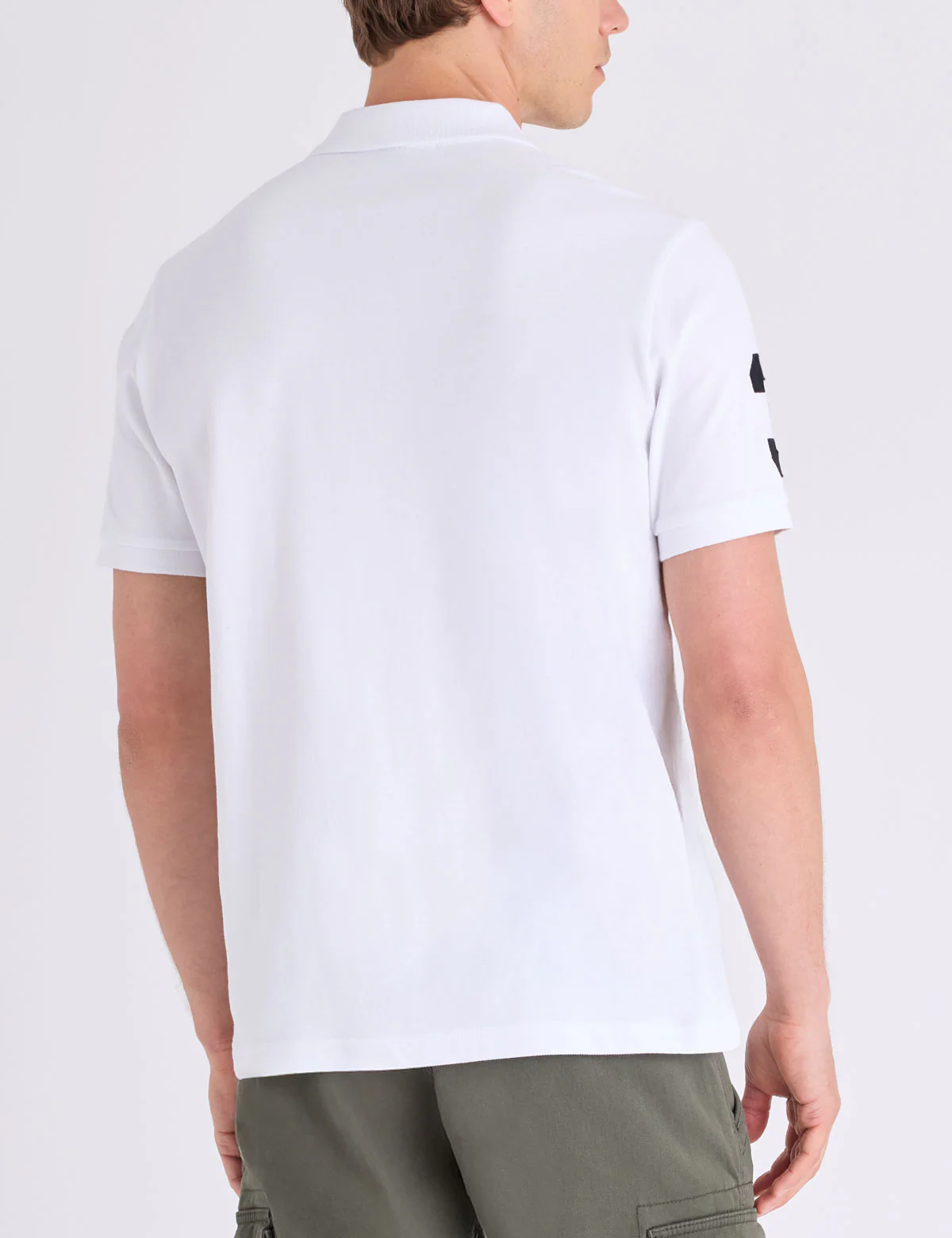 ZIPPER PLACKET SASH MALLET PIQUE POLO SHIRT - Image 5